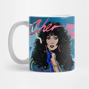 CHER 80S RETRO STYLE Mug